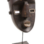 Initiation mask - Wood - Lwalwa - Congo
