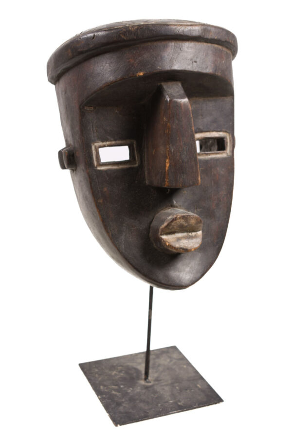Initiation mask - Wood - Lwalwa - Congo
