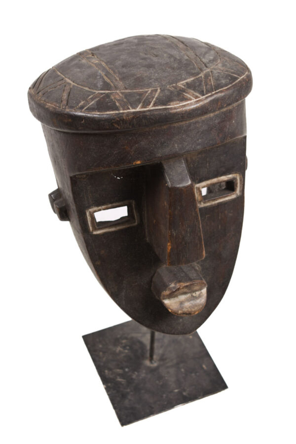 Initiation mask - Wood - Lwalwa - Congo