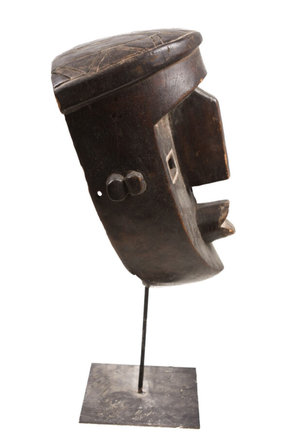 Initiation mask - Wood - Lwalwa - Congo