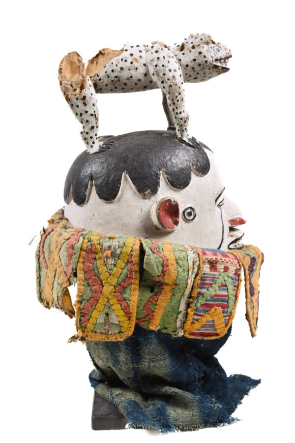 Gelede mask - Wood - Yoruba - Nigeria - Schädler certificate
