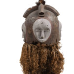 Helmet mask - Wood - Ngongtang - Fang - Gabon