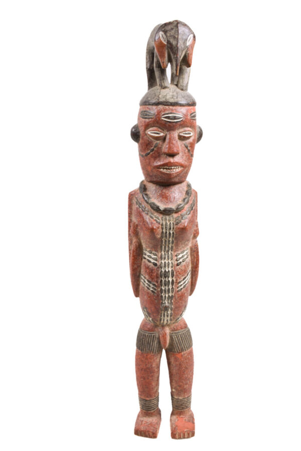 Ancestor figure - Wood - Kuyu - Congo