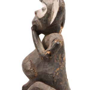 Monkey Figure - Wood - Bulu - Cameroon