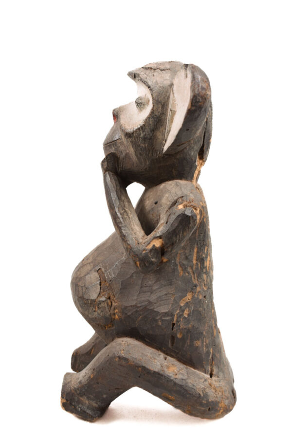 Monkey Figure - Wood - Bulu - Cameroon