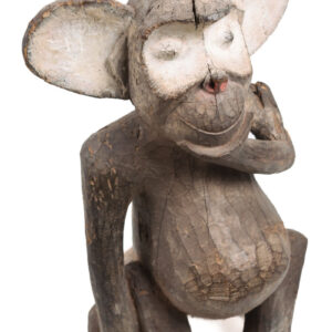 Monkey Figure - Wood - Bulu - Cameroon