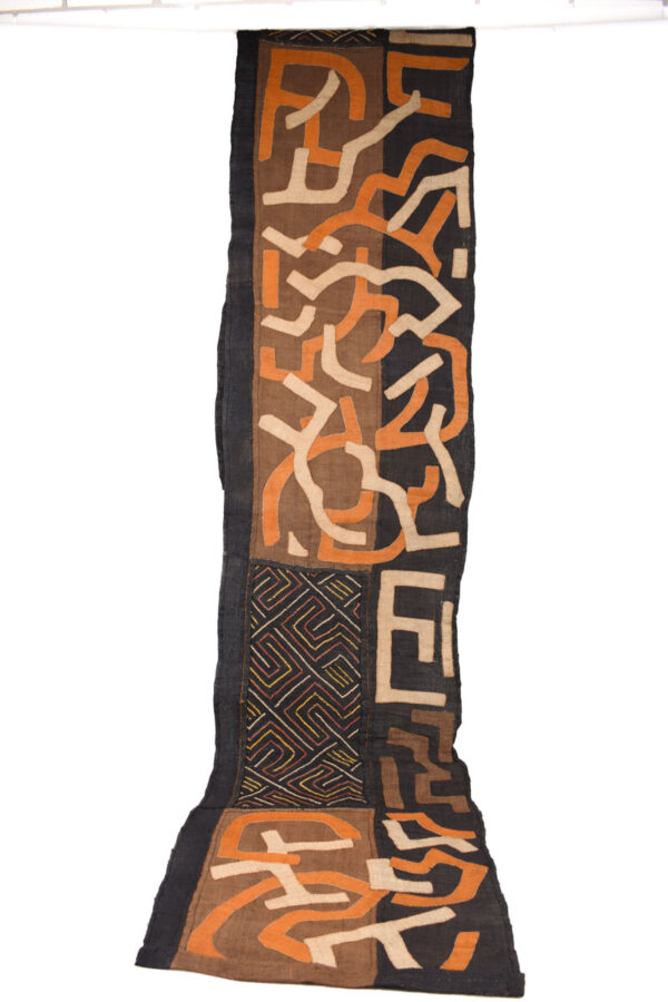 Textile - Cloth - Shoowa-Kuba - DR Congo 360 cm