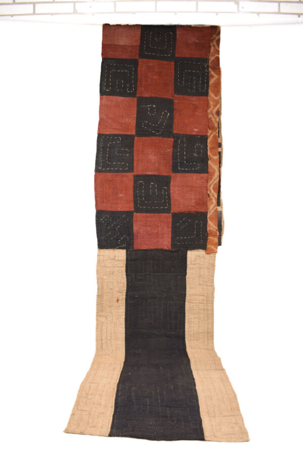 Textile - Cloth - Shoowa-Kuba - DR Congo 360 cm