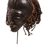 Mask - Wood, Rope - Mwana Pwo - Chokwe - DR Congo