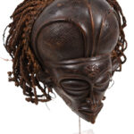 Mask - Wood, Rope - Mwana Pwo - Chokwe - DR Congo