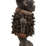 Nkisi Figure - Nail, Wood, Glass - Yombe - Congo