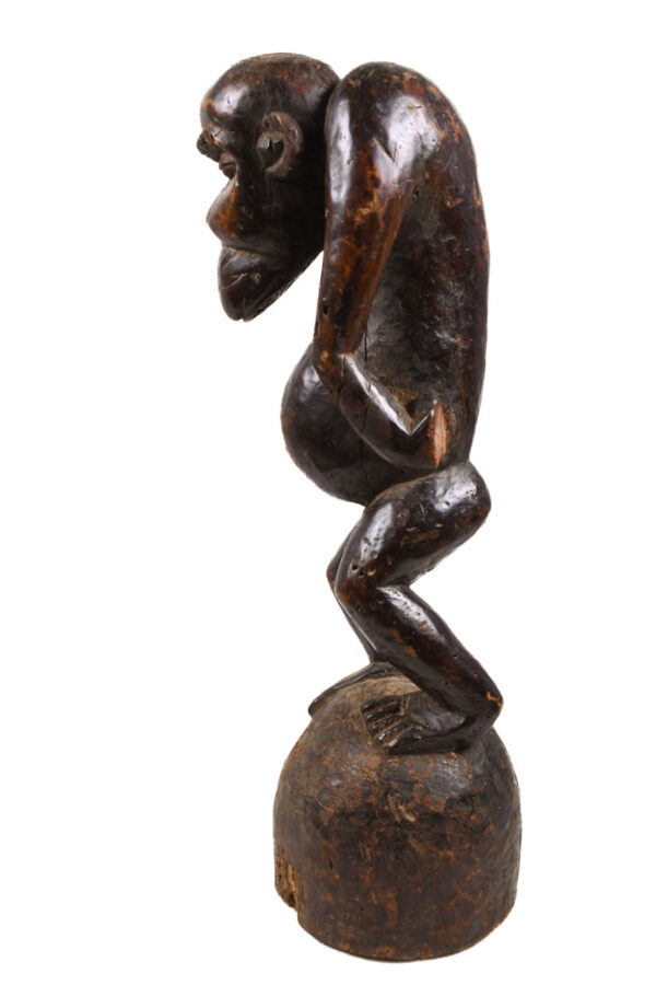Monkey Figure - Wood - Bulu - Cameroon