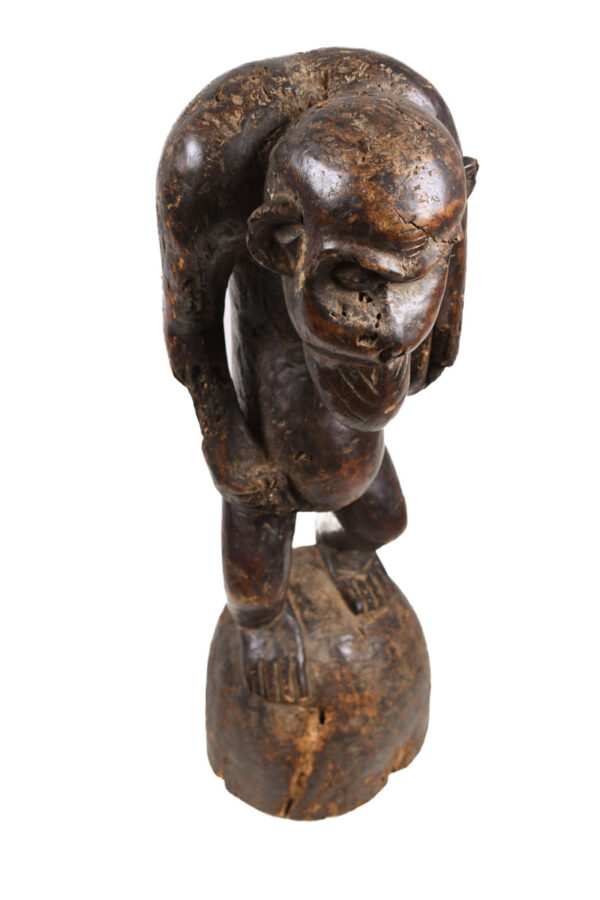 Monkey Figure - Wood - Bulu - Cameroon