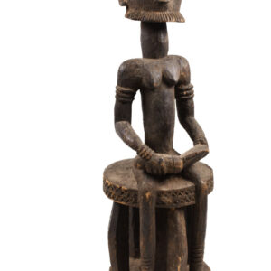 Seated figure - Wood - Dogon - Mali