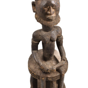 Seated figure - Wood - Dogon - Mali