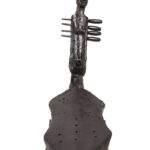 Harp - Wood, Leather - Mangebetu - DR Congo