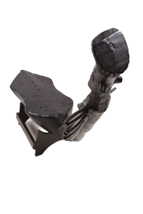 Harp - Wood, Leather - Mangebetu - DR Congo