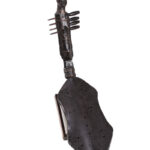 Harp - Wood, Leather - Mangebetu - DR Congo