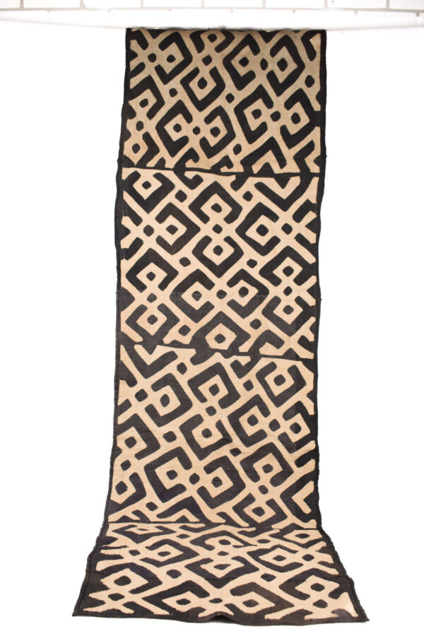 Textile - Cloth - Shoowa-Kuba - DR Congo 360 cm