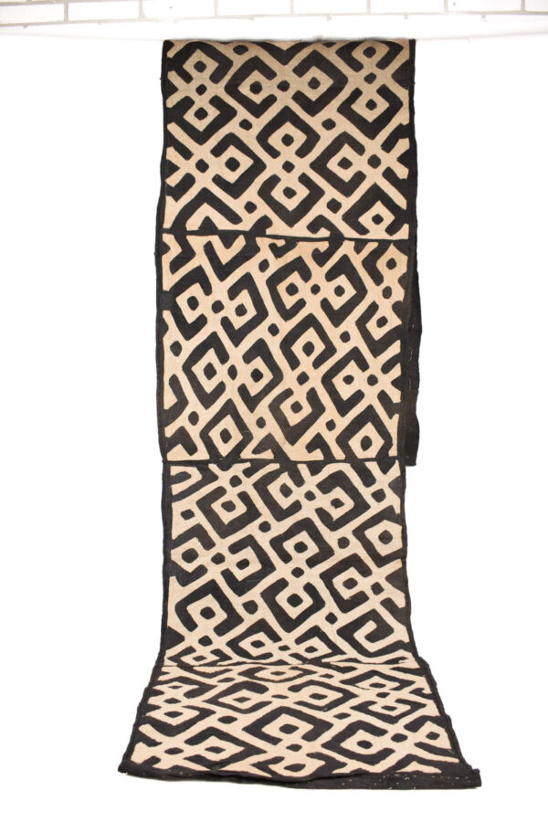 Textile - Cloth - Shoowa-Kuba - DR Congo 360 cm