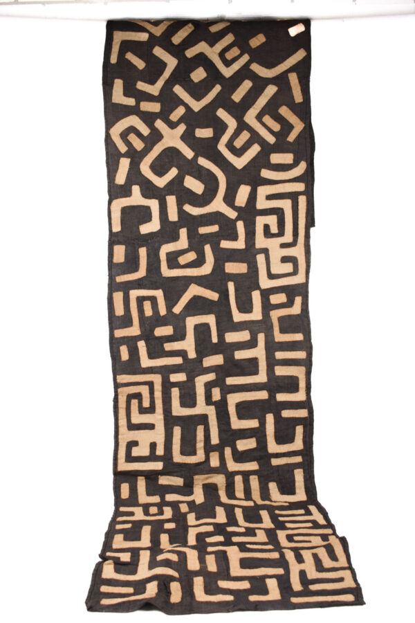 Textile - Cloth - Shoowa-Kuba - DR Congo 300 cm