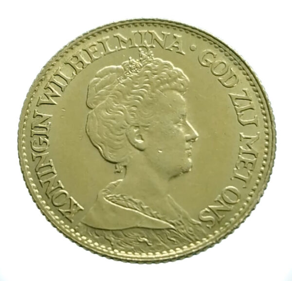 Nederland 10 Gulden 1917 Wilhelmina