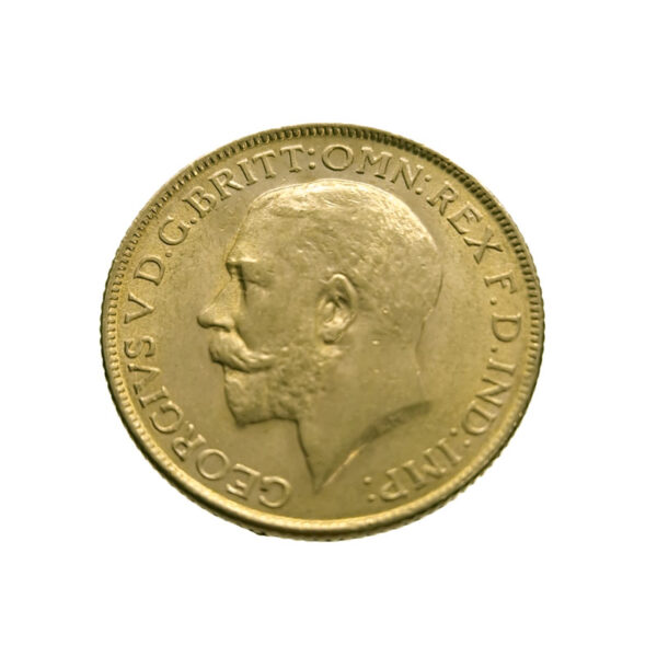 United Kingdom Sovereign 1918-I Bombay mint - George V