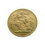 United Kingdom Sovereign 1918-I Bombay mint - George V