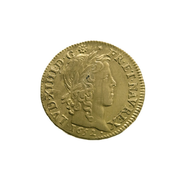 France Louis with long wick 1652-A Louis XIV