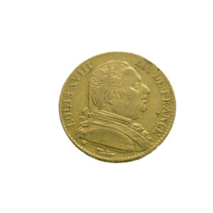 France 20 Francs 1814-W Louis XVIII