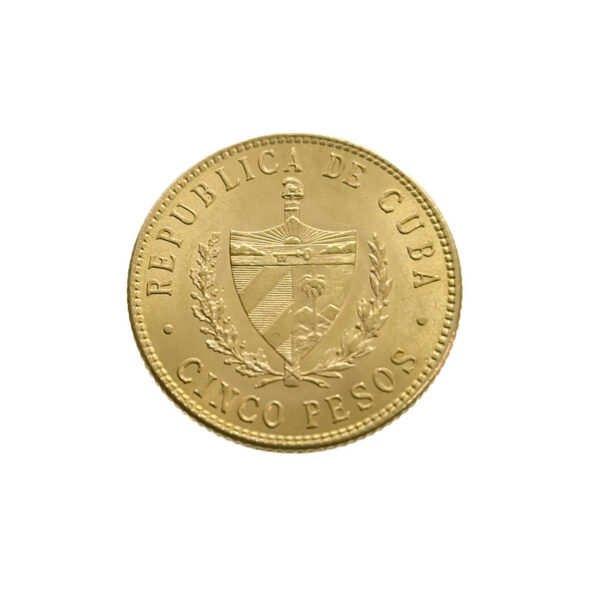 Cuba 5 Pesos 1916 José Martí