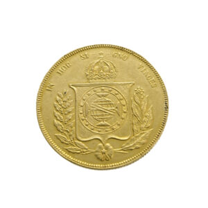 Brazil 20000 Reis 1855 Pedro II
