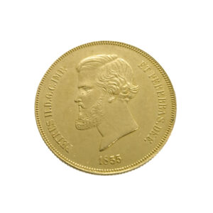 Brazil 20000 Reis 1855 Pedro II