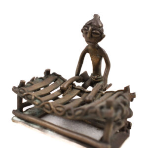 Goldweight figure - Bronze - Ashanti - Ghana