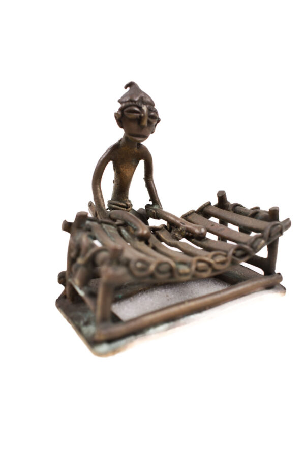 Goldweight figure - Bronze - Ashanti - Ghana