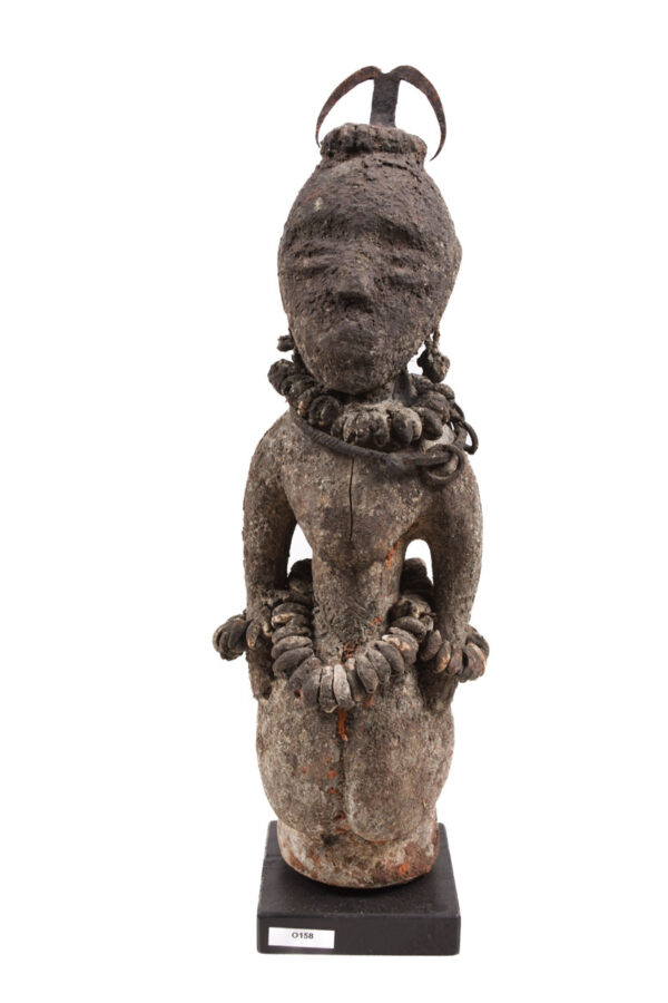 Fetish figure - Wood - Fon - Benin - Schädler certificate
