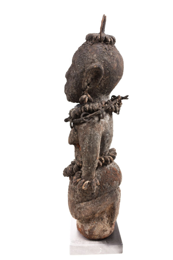 Fetish figure - Wood - Fon - Benin - Schädler certificate
