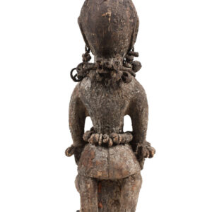 Fetish figure - Wood - Fon - Benin - Schädler certificate