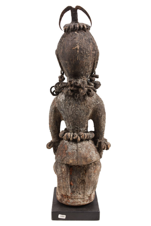 Fetish figure - Wood - Fon - Benin - Schädler certificate