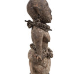 Fetish figure - Wood - Fon - Benin - Schädler certificate