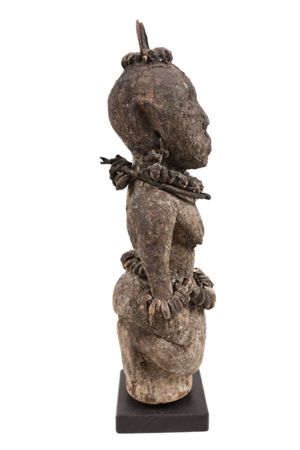 Fetish figure - Wood - Fon - Benin - Schädler certificate