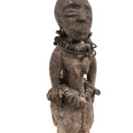 Fetish figure - Wood - Fon - Benin - Schädler certificate