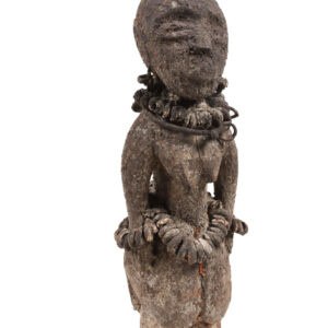 Fetish figure - Wood - Fon - Benin - Schädler certificate