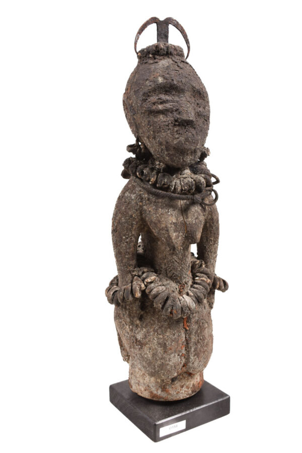 Fetish figure - Wood - Fon - Benin - Schädler certificate