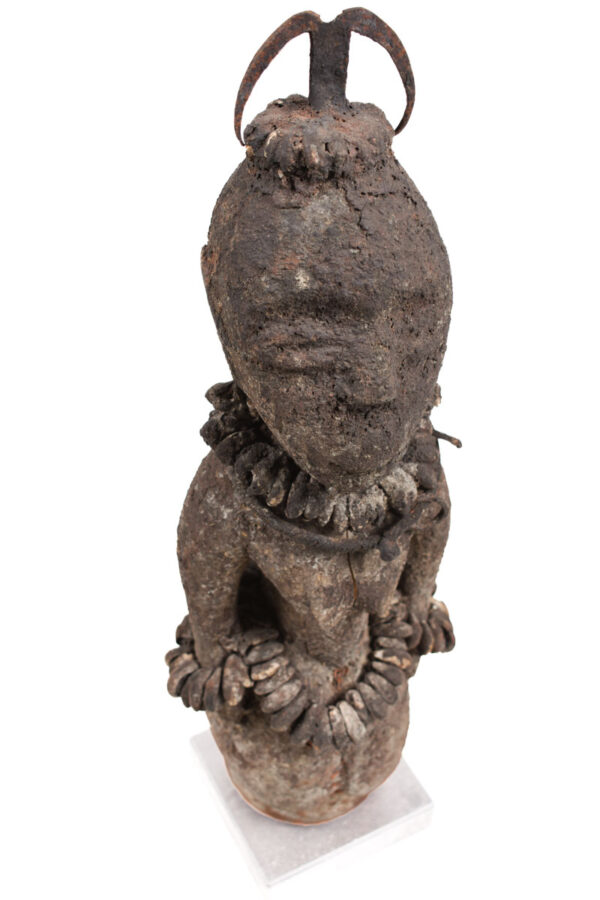 Fetish figure - Wood - Fon - Benin - Schädler certificate