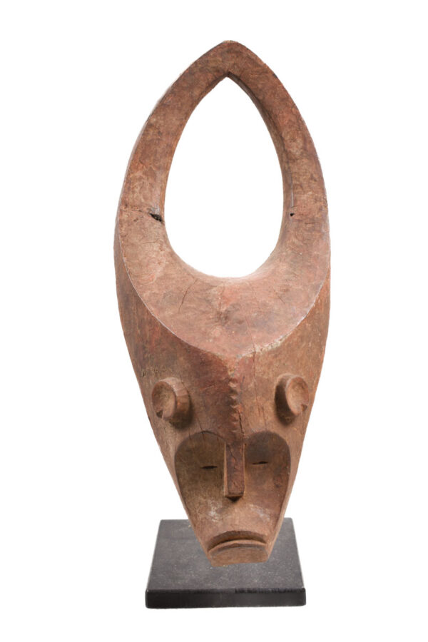 Buffalo Mask - Wood - Mama - Nigeria