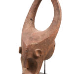 Buffalo Mask - Wood - Mama - Nigeria