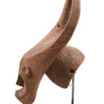 Buffalo Mask - Wood - Mama - Nigeria