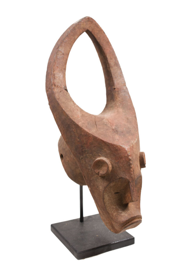 Buffalo Mask - Wood - Mama - Nigeria