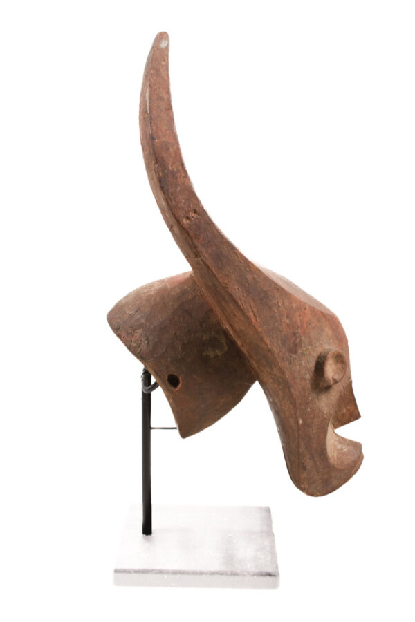 Buffalo Mask - Wood - Mama - Nigeria